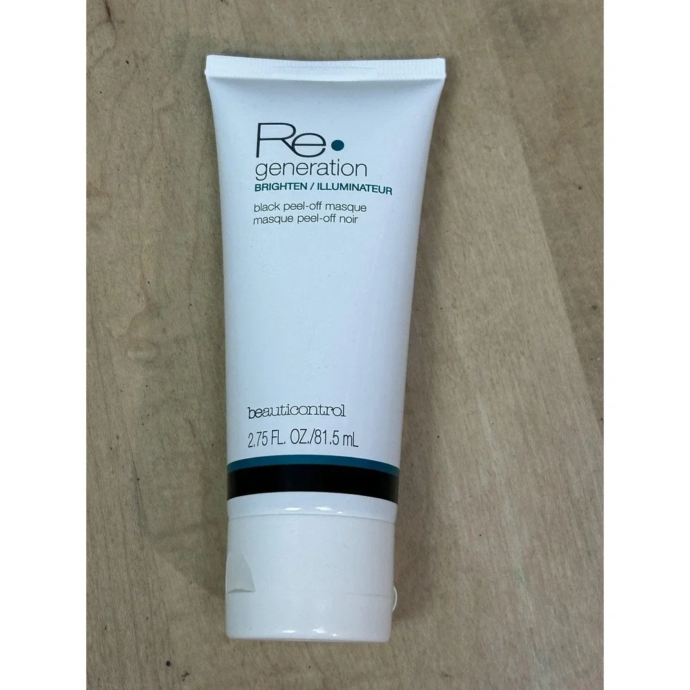 Beauticontrol Re.generation Black‎ Peel-Off Masque 2.75oz Brighten Clean Pores